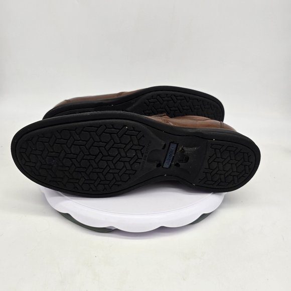 Studio Belvedere Shoe Men’s 10 D Brown Torino Leather Loafers Casual Dress - Picture 4 of 9